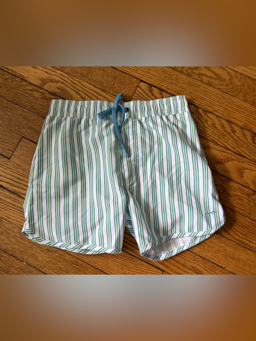 Minnow Striped Swim Trunks - Size 9 / 10 - NWT